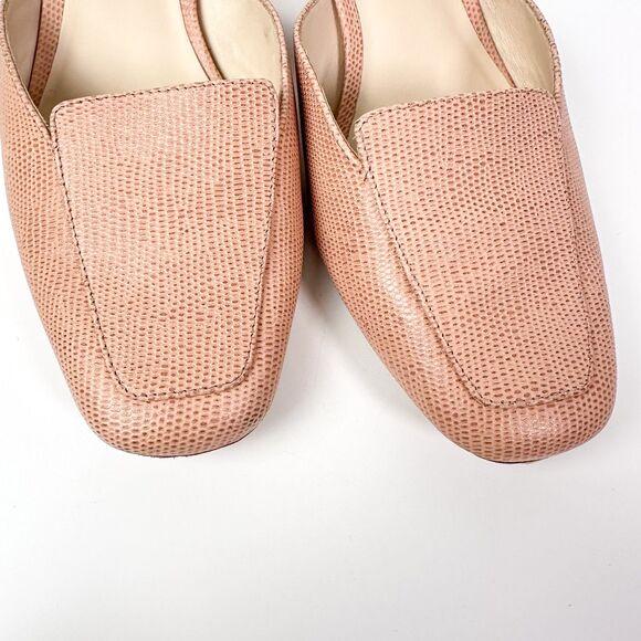 Alterre Blush Pink Loafers Interchangeable Leather Shoes Sz 8 Made in Brazil - Picture 4 of 12
